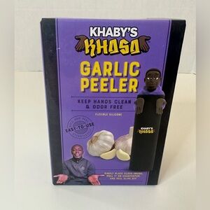 Khaby‎ Lame Garlic Peeler Silicone Tube Roller, NEW IN BOX
